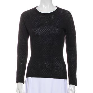 Versace Wool Crew Neck Sweater